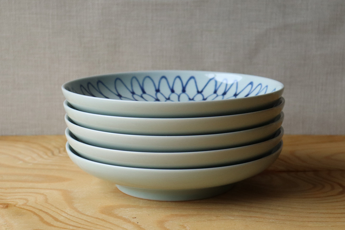 大輪菊 プレート(19㎝)11-5